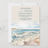 Hochzeitsfeier im Sommer Einladung (Vorderseite)