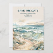 Hochzeitsfeier im Sommer Save The Date (Vorderseite)