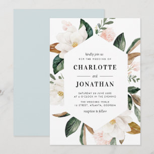 Hochzeitsfeier in Aquarell Einladung