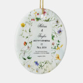 Hochzeitsfeier Keramik Ornament (Rechts)