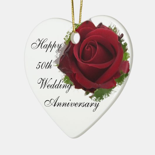 Hochzeitsfeier Keramik Ornament (Links)