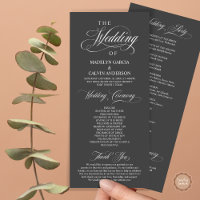 Hochzeitsfeier, Klassisches Elegance Dunkelgrau