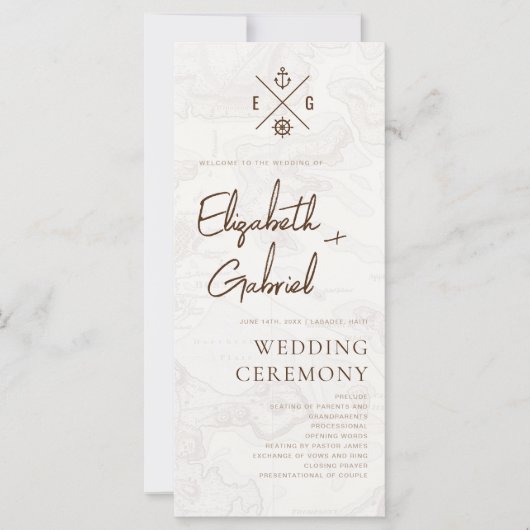 Hochzeitsfeier Kreuzfahrt Hochzeit in Urlaubsort (Vorderseite)