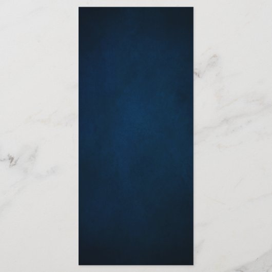 Hochzeitsfeier Menükarte (Rückseite)