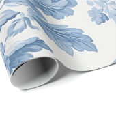 Hochzeitsfeier mit Blumen Geschenkpapier (Rolleneckpunkt)