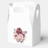 Hochzeitsfeier mit Blumen Geschenkschachtel (Geöffnet)