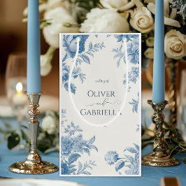 Hochzeitsfeier mit Blumen Kleine Geschenktüte