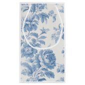 Hochzeitsfeier mit Blumen Kleine Geschenktüte (Rückseite)