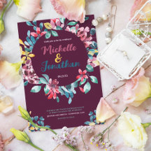 Hochzeitsfeier mit Blumen und Blumen