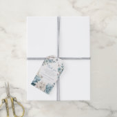 Hochzeitsfeier mit Blütenblütenblütenblütenblütenb Geschenkanhänger (Mit Garn)