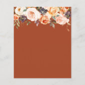 Hochzeitsfeier mit Blütengold (Rückseite)