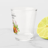 Hochzeitsfeier mit Boho Sonnenblumen Schnapsglas (Rechts)