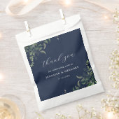 Hochzeitsfeier mit botanischer Wasserfarbe Geschenktütchen (Ausgeschnitten)