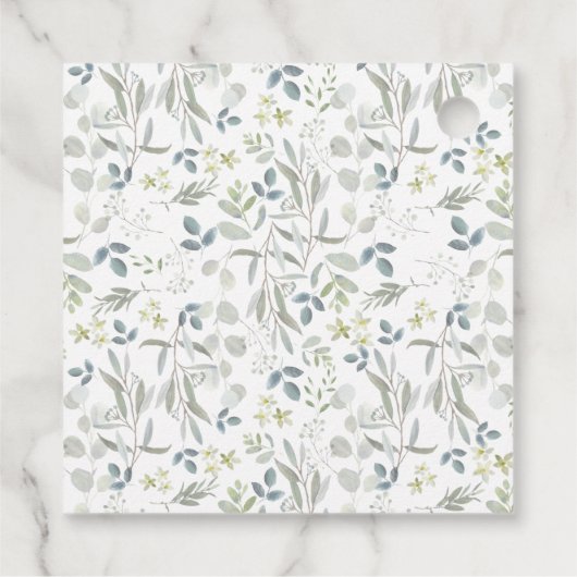 Hochzeitsfeier mit der Goldmedaille Geschenkanhänger (Rückseite)