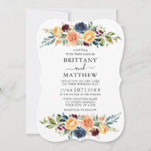 Hochzeitsfeier mit elegantem Watercolor