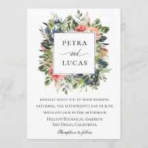 Hochzeitsfeier mit floralen Korallenbäumen