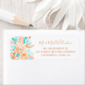 Hochzeitsfeier mit floraler Wasserkoralle aquamari (Insitu)