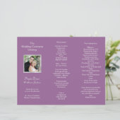 Hochzeitsfeier mit Foto geklappt (Stehend Vorderseite)