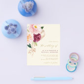 Hochzeitsfeier mit Goldmedaille Flyer (Einzeln)