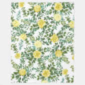 Hochzeitsfeier mit hellgelber Pastelle und Rose Fleecedecke (Vorderseite)