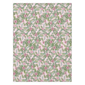 Hochzeitsfeier mit hellrosa Rose Tischdecke (Vorderseite)