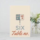 Hochzeitsfeier mit Meerestieren für Rahmen (Stehend Vorderseite)