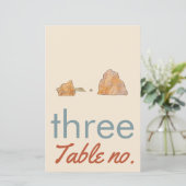 Hochzeitsfeier mit Meerestieren für Rahmen (Stehend Vorderseite)