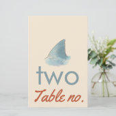 Hochzeitsfeier mit Meerestieren für Rahmen (Stehend Vorderseite)