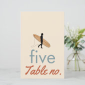 Hochzeitsfeier mit Meerestieren für Rahmen (Stehend Vorderseite)