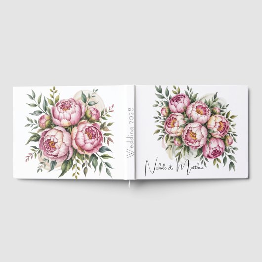 Hochzeitsfeier mit Picknick Gästebuch (Voll)