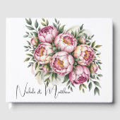 Hochzeitsfeier mit Picknick Gästebuch (Vorderseite)