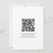 Hochzeitsfeier mit Poppy und Peony Pink Einladung (Rückseite)