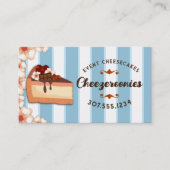 Hochzeitsfeier mit Schokolade Visitenkarte (Vorderseite)