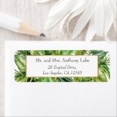 Hochzeitsfeier mit tropischem Flora (Insitu)