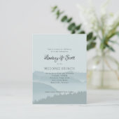 Hochzeitsfeier nach Einladung (Stehend Vorderseite)