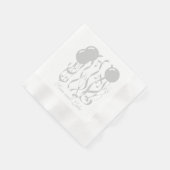 Hochzeitsfeier Napkins Serviette (Ecke)