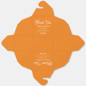 Hochzeitsfeier Orange Fall Bride Groom Geschenkschachtel (Ungefaltet)