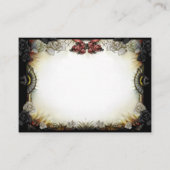 Hochzeitsfeier Platzkarten Halloween BLANK (Vorderseite)