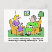 Hochzeitsfeier Postkarte (Vorderseite)