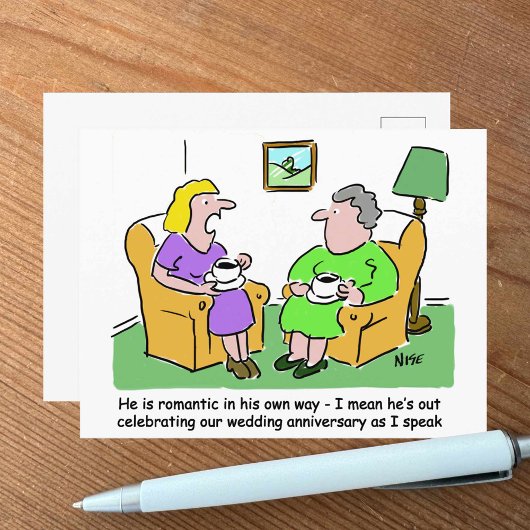 Hochzeitsfeier Postkarte