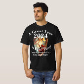 Hochzeitsfeier Probe Abendessen Empfang 2024 T-Shirt (Vorne ganz)