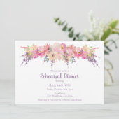 Hochzeitsfeier Probe Einladung (Stehend Vorderseite)