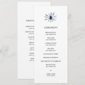 Hochzeitsfeier Programm (Vorne/Hinten)