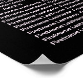 Hochzeitsfeier Rosa Blau geometrische Schwarze Mod Poster (Ecke)