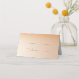 Hochzeitsfeier Roter Sonnenuntergang Platzkarte