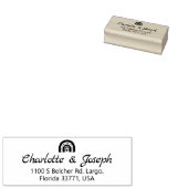 Hochzeitsfeier, Rücksendeadresse, Gummistempel (Stempel)