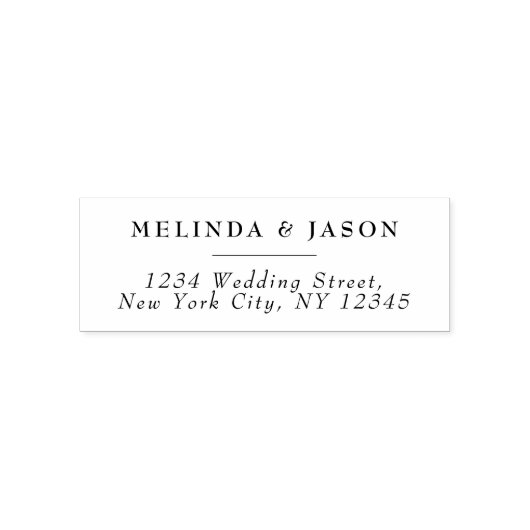 Hochzeitsfeier Save the Date modern Permastempel (Design)