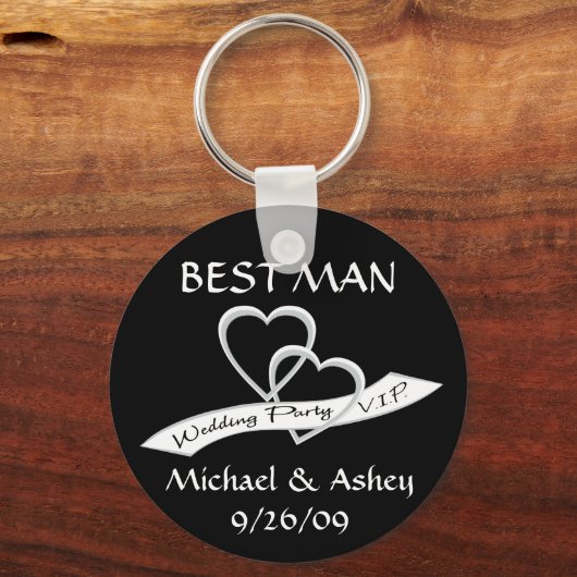 Hochzeitsfeier Schlüsselanhänger (Vorderseite)