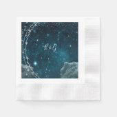 Hochzeitsfeier Serviette (Vorderseite)