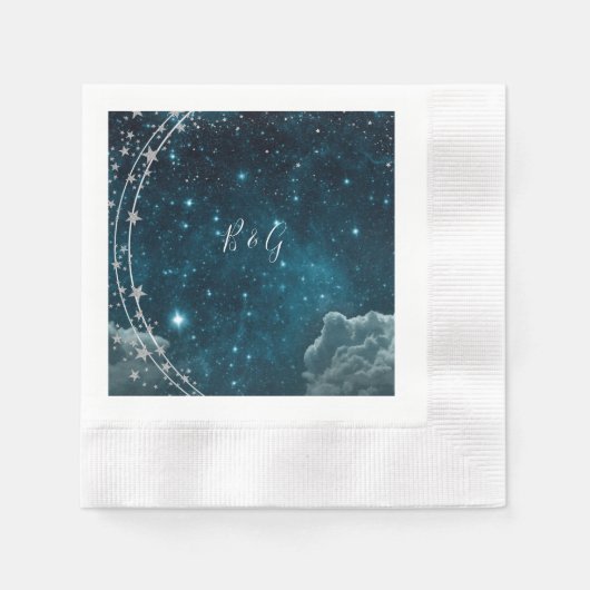 Hochzeitsfeier Serviette (Vorderseite)